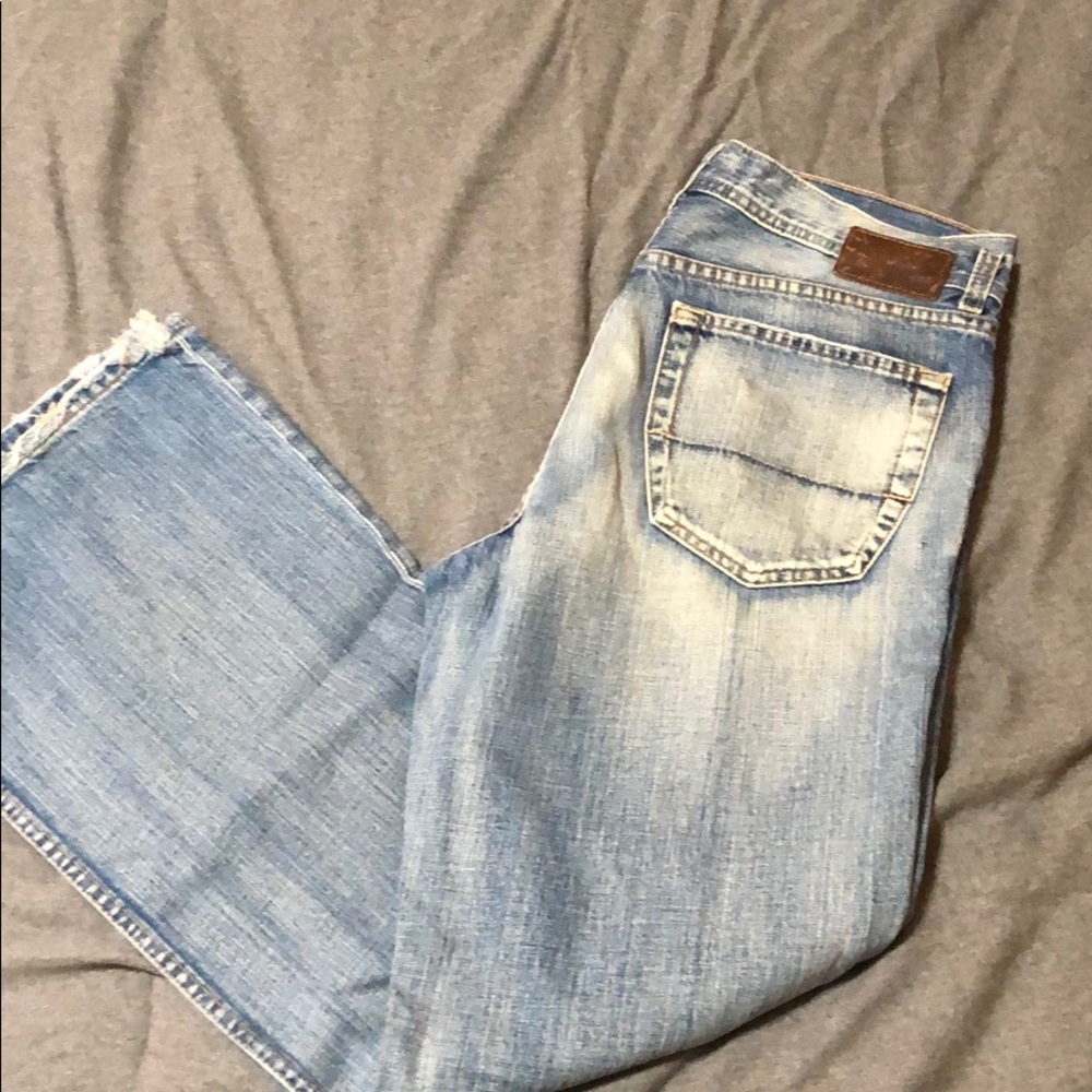 Men’s bootcut denim